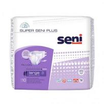 super seni plus - SUPER SENI sauskelnės PLUS, LARGE, 10 vnt. - 2 nuotrauka