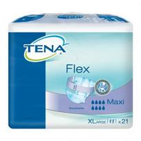 TENA FLEX sauskelnės MAXI, XL, 21 vnt.
