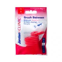 siulau lt - JORDAN tarpdančių šepetėlis BRUSH BETWEEN, S, 0,5 mm, 10 vnt. - 1 nuotrauka