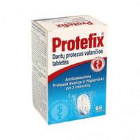 tabletes dantu protezams - PROTEFIX tabletės protezams valyti, 66 Tabletės - 2 nuotrauka