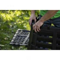 komposto deze - PROSPERPLAST  220L Juodas COMPOGREEN WOODY - 5 nuotrauka