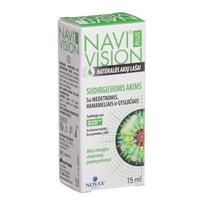 NAVIVISION PLUS, sudirgusioms akims,su medetkomis, hamameliais ir gysločiais, 15 ml
