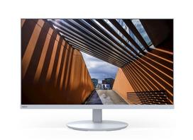 baltas monitorius - NEC MultiSync E244FL 24", USB-C, HDMI, baltas (white) - 1 nuotrauka