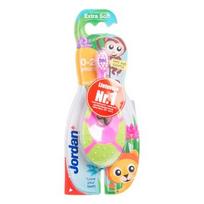 JORDAN SUPER SOFT STEP 1, dantų šepetėlis - kramtukas kūdikiams, 0 - 2 m