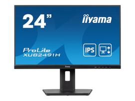 m ms - iiyama ProLite XUB2491H-B1 23.8", IPS, FHD, Juodas (Black) - 1 nuotrauka