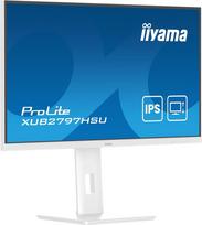 monitoriu full hd - iiyama ProLite XUB2797HSU-W2 27", Full HD, LED, balta (white) - 2 nuotrauka