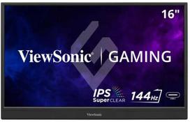 usb c monitorius - Monitorius ViewSonic VX1654 – 15,6" | IPS | FHD | 6 ms | 60 Hz | Nešiojamas, USB-C - 1 nuotrauka