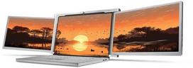 Nešiojamas Monitorius - Misura 13,3" LCD, Sidabrinis