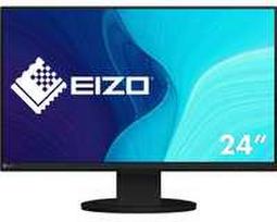 monitoriu full hd - Eizo FlexScan EV2490-BK 23.8", IPS, Juodas (Black) - 1 nuotrauka