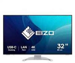 4k monitorius - EIZO FlexScan EV3240X-WT 31.5", IPS, 4K, balta (white) - 1 nuotrauka