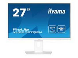 100hz 4k monitorius - iiyama G-MASTER XUB2797QSN-W2 27", IPS, 2560x1440, Balta (White) - 1 nuotrauka