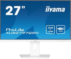 100hz 4k monitorius - iiyama G-MASTER XUB2797QSN-W2 27", IPS, 2560x1440, Balta (White) - 2 nuotrauka