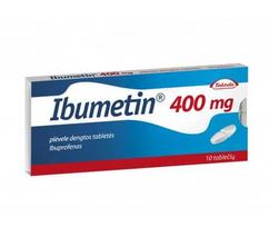 400 - IBUMETIN, 400 mg, plėvele dengtos tabletės, N10 - 2 nuotrauka