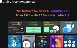 256gb mobilieji telefonai - Blackview BV8900 8/256GB Orange (Oranžinis) - 4 nuotrauka