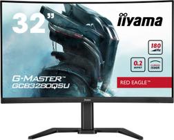 qhd monitorius - iiyama G-MASTER GCB3280QSU-B2 31.5", Dual QHD, Juodas (Black) - 1 nuotrauka
