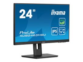 24 ips fhd monitorius - Iiyama ProLite XUB2463HSU-B1 23.8", IPS, Juodas (Black) - 1 nuotrauka