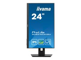 24 ips fhd monitorius - Iiyama ProLite XUB2463HSU-B1 23.8", IPS, Juodas (Black) - 12 nuotrauka