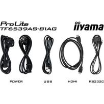 iiyama ProLite TF6539AS-B1AG 64.5", 4K, Juodas (Black)