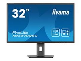 2560x1440 monitoriai ips 32 - Iiyama ProLite XB3270QSU-B1 32", WQHD, Juodas (Black) - 2 nuotrauka