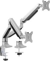 stovas dviem monitoriam - Mozi DDGSD Dual Display Gas Spring Desk Stand dviem monitoriams - 1 nuotrauka