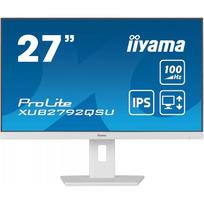 baltas monitorius - Iiyama ProLite XUB2792QSU-W6 27", IPS, WQHD, 100Hz, 0.4ms, balta (White) - 1 nuotrauka