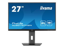 monitor 27 1080 - Iiyama ProLite XUB2797HSN-B1 27", IPS, FHD, Juodas (Black) - 1 nuotrauka