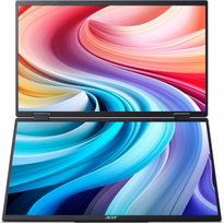 60hz monitorius 1920 1080 - Acer PD163Qbmiuux 16", IPS, 1920x1080, Juodas (Black) - 1 nuotrauka