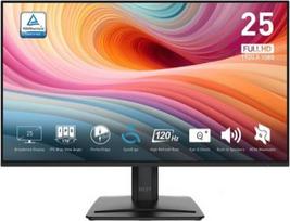 120hz monitorius 1ms - MSI PRO MP251 E2 24.5", LED, FHD, 120Hz, Juodas (Black) - 1 nuotrauka