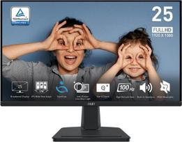 120hz monitorius 1ms - MSI PRO MP251 E2 24.5", LED, FHD, 120Hz, Juodas (Black) - 2 nuotrauka