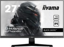 27 ips 1080 monitorius - iiyama G-MASTER G2745HSU-B1 27", Full HD, 100Hz, Juodas (Black) - 2 nuotrauka
