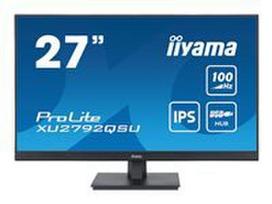 2560x1440 ips 27 monitoriai - Iiyama ProLite XU2792QSU-B6 27", IPS, WQHD, Juodas (Black) - 1 nuotrauka