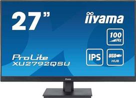 2560x1440 ips 27 monitoriai - Iiyama ProLite XU2792QSU-B6 27", IPS, WQHD, Juodas (Black) - 2 nuotrauka