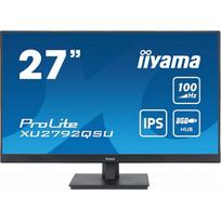 2560x1440 ips 27 monitoriai - Iiyama ProLite XU2792QSU-B6 27", IPS, WQHD, Juodas (Black) - 3 nuotrauka