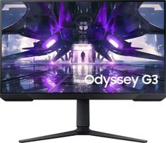 monitor 27 1080 - Samsung Odyssey G3 LS27AG322NUXEN 27", 1920 x 1080, Juodas (Black) - 2 nuotrauka