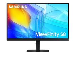 samsung monitorius - Samsung ViewFinity S80D LS27D800EAUXEN 27", 4K, Juodas (Black) - 1 nuotrauka