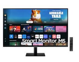 Samsung Smart Monitor M5 M50C 32", VA, Juodas (Black)
