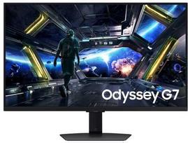 gaming monitor 144 hz - Samsung Odyssey G7 LS32DG702EUXEN 32", 4K, 144Hz, Juodas (Black) - 1 nuotrauka