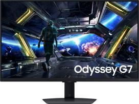gaming monitor 144 hz - Samsung Odyssey G7 LS32DG702EUXEN 32", 4K, 144Hz, Juodas (Black) - 2 nuotrauka
