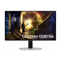 oled monitor 360 - Samsung Odyssey G6 LS27DG612SUXEN 27", OLED, Sidabras (Silver) - 1 nuotrauka