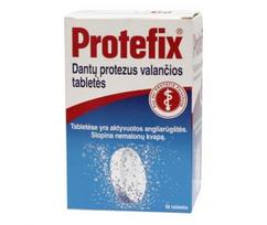 PROTEFIX tabletės protezams valyti, 66 Tabletės