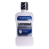 listerine eurovaistine - LISTERINE balinamasis burnos skalavimo skystis ADVANCED WHITE, 500 ml - 1 nuotrauka