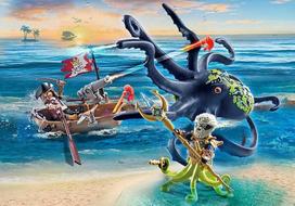 playmobil pirates - Playmobil Pirates Fighting the Giant Octopus 71419 - 2 nuotrauka