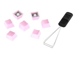 KEYBOARD ACC KEYCAPS GAMING/PINK 519U0AA#ABA HYPERX