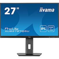 2560x1440 monitoriai - Iiyama ProLite XUB2797QSU-B1 27", IPS, 2560x1440, Juodas (Black) - 2 nuotrauka