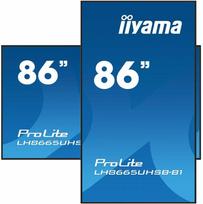 interaktyvi lenta - iiyama ProLite LH8665UHSB-B1 86", LED, 4K, Juodas (Black) - 1 nuotrauka