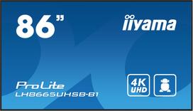 interaktyvi lenta - iiyama ProLite LH8665UHSB-B1 86", LED, 4K, Juodas (Black) - 2 nuotrauka