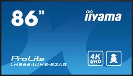 Iiyama ProLite LH8664UHS-B2AG 86", 4K, juodas (Black)