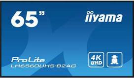 Iiyama LH6560UHS-B2AG 65", 4K, LED, Juodas (Black)