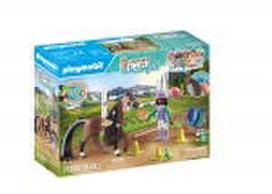 Playmobil Horses of Waterfall Zoe & Blaze with tournament course 71355