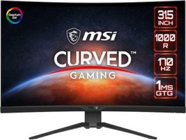 qhd monitorius' - MSI MAG 325CQRF QD 31.5", VA, QHD, 170Hz, Juodas (Black) - 1 nuotrauka